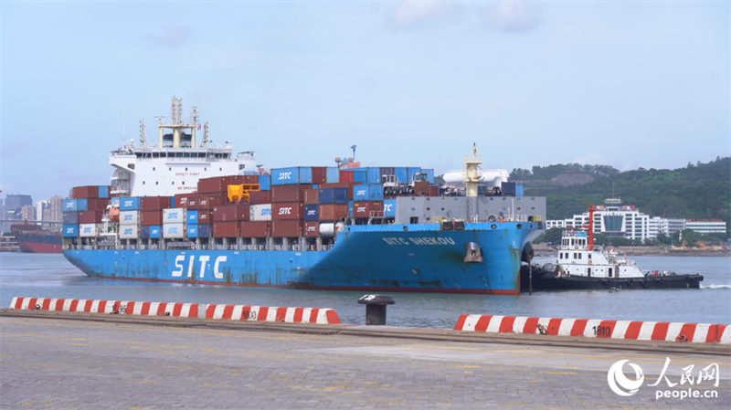 Transporte marítimo da Rota da Seda encurta transporte de comércio eletr?nico transfronteiri?o para dois dias