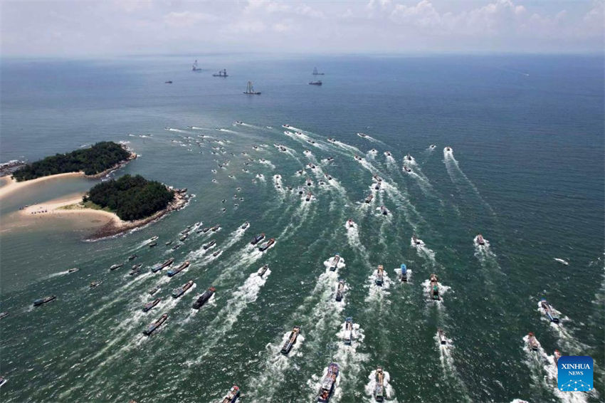 Temporada de pesca no Mar do Sul arranca em diferentes regi?es da China