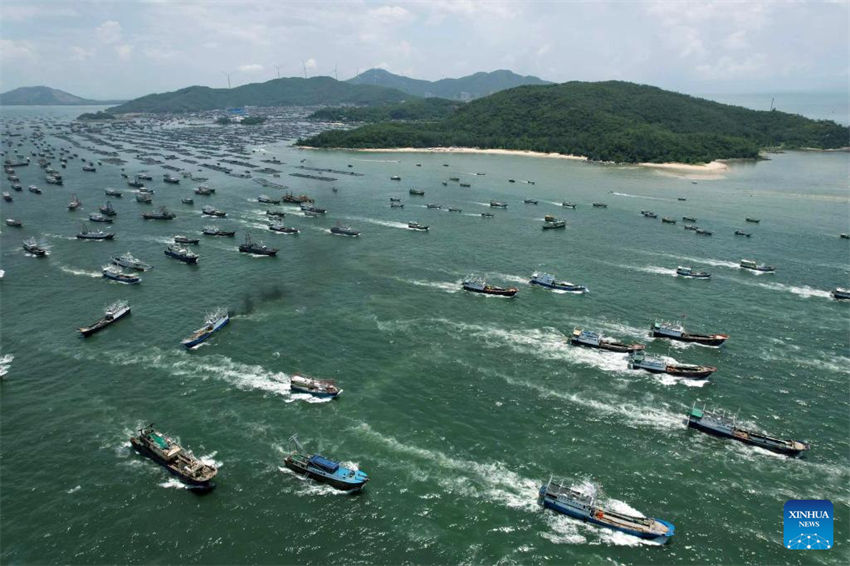 Temporada de pesca no Mar do Sul arranca em diferentes regi?es da China