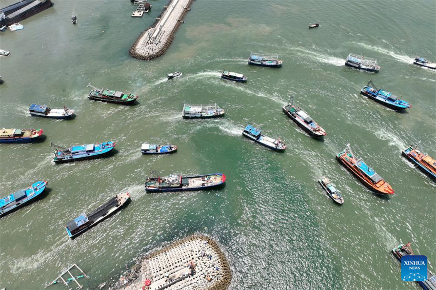 Temporada de pesca no Mar do Sul arranca em diferentes regi?es da China
