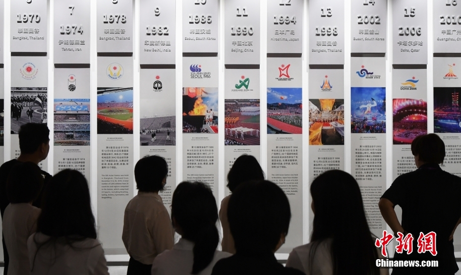 Museu dos Jogos Asiáticos de Hangzhou atrai inúmeros visitantes