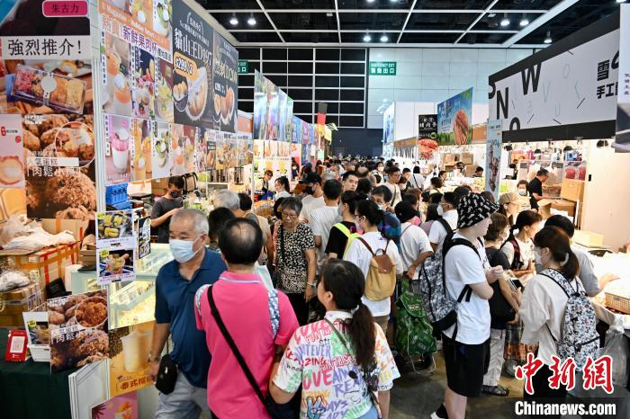 Várias exposi??es gastron?micas inauguradas em Hong Kong