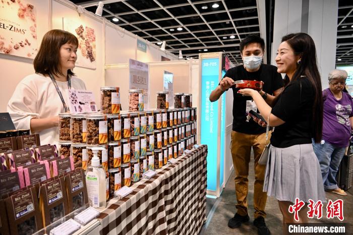 Várias exposi??es gastron?micas inauguradas em Hong Kong
