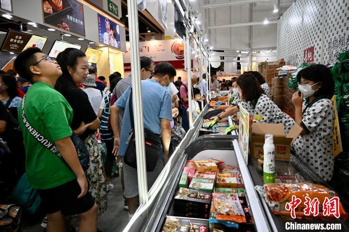 Várias exposi??es gastron?micas inauguradas em Hong Kong