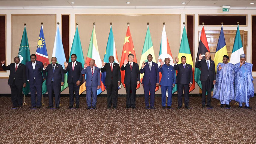 Xi Jinping pede que China e áfrica deem m?os para moderniza??o