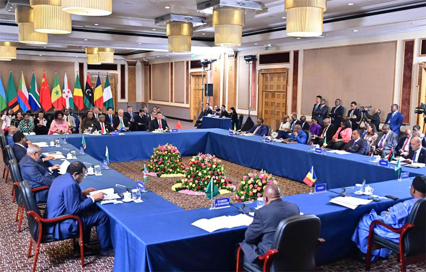 Xi Jinping pede que China e áfrica deem m?os para moderniza??o
