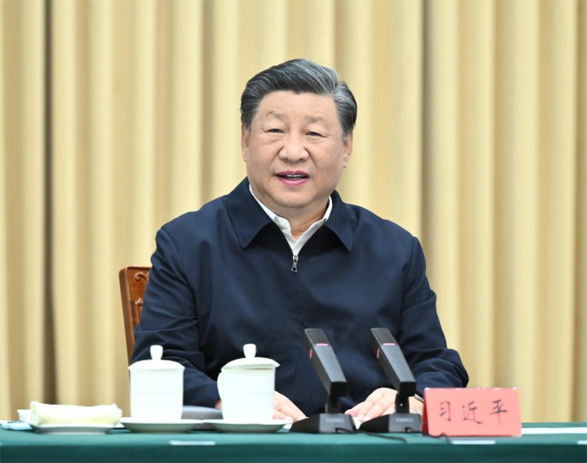 Xi Jinping enfatiza maiores esfor?os para construir uma bela Xinjiang na busca da moderniza??o chinesa