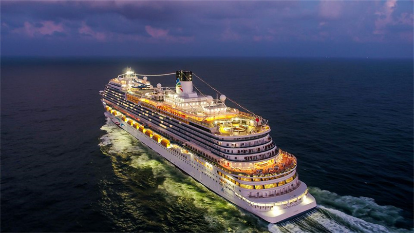 Primeiro grande navio de cruzeiro de produ??o chinesa oficializa data de estreia