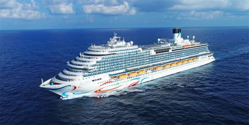 Primeiro grande navio de cruzeiro de produ??o chinesa oficializa data de estreia