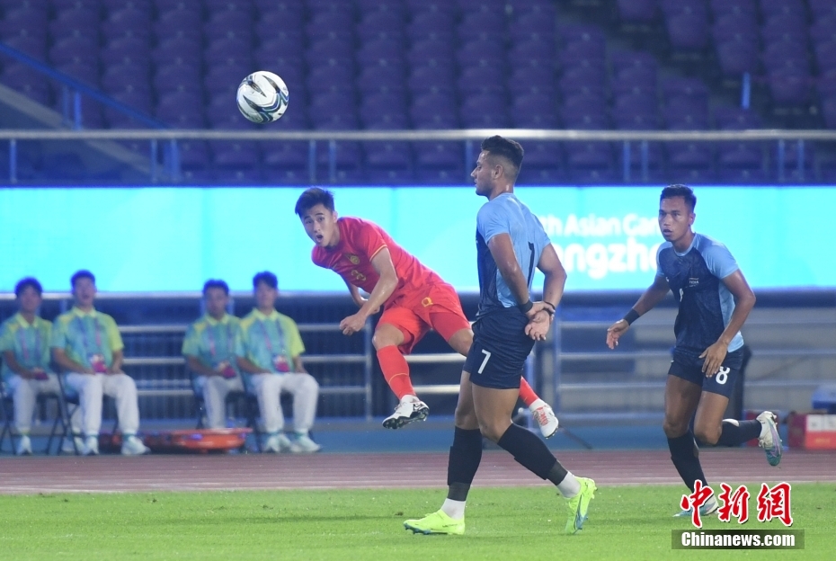 Jogos Asiáticos de Hangzhou: equipe de futebol chinesa vence índia por 5 a 1