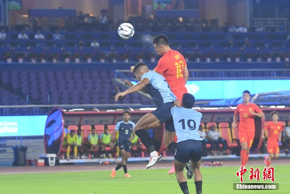 Jogos Asiáticos de Hangzhou: equipe de futebol chinesa vence índia por 5 a 1