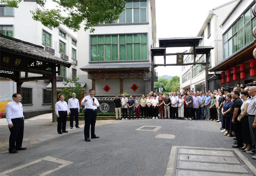 Xi Jinping pede que Zhejiang escreva um novo capítulo no avan?o da moderniza??o chinesa