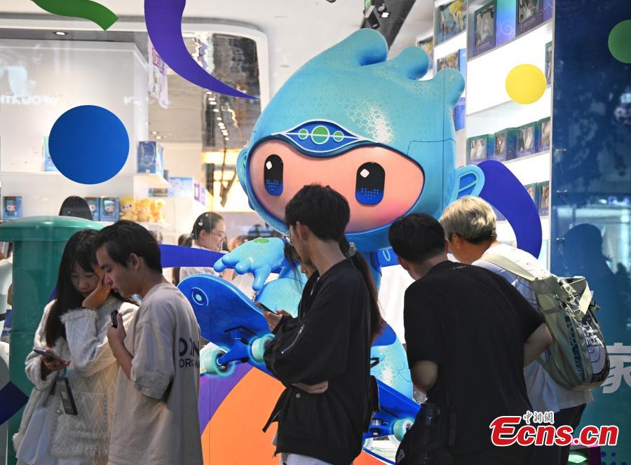 Boom de vendas das lembran?as dos Jogos Asiáticos ocorre em Hangzhou