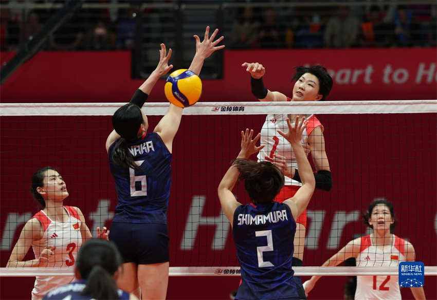 China vence medalha de ouro no v?lei feminino dos Jogos Asiáticos de Hangzhou