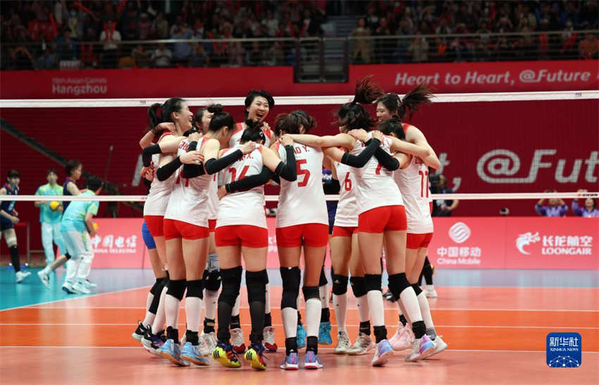 China vence medalha de ouro no v?lei feminino dos Jogos Asiáticos de Hangzhou