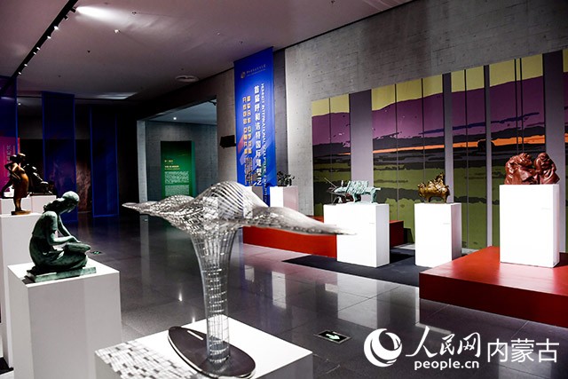 Inaugurada primeira Exposi??o Internacional de Escultura Artística de Hohhot