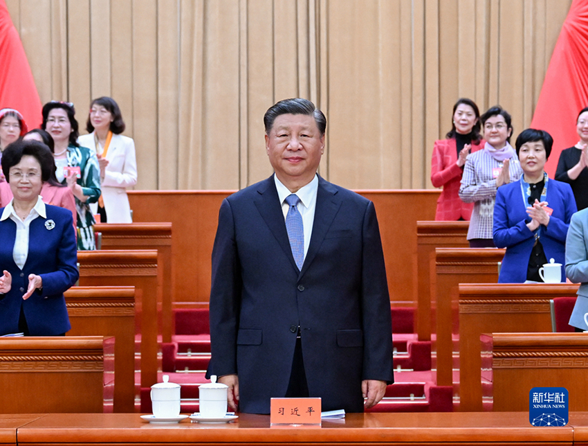 13o Congresso Nacional de Mulheres da China é aberto em Beijing