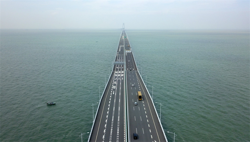 Ponte Hong Kong-Zhuhai-Macau registra desloca??o de 36 milh?es de pessoas ao longo de cinco anos