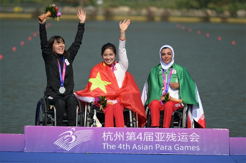 Jogos Para-Asiáticos: Xie Maosan conquista primeiro ouro da delega??o chinesa