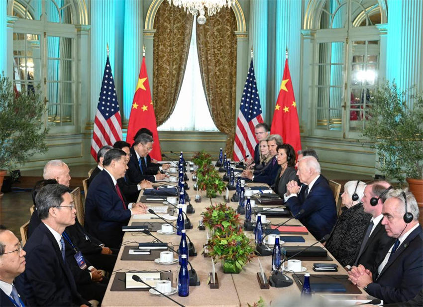 Xi Jinping e Biden falam sobre quest?es estratégicas críticas para rela??es China-EUA e o mundo