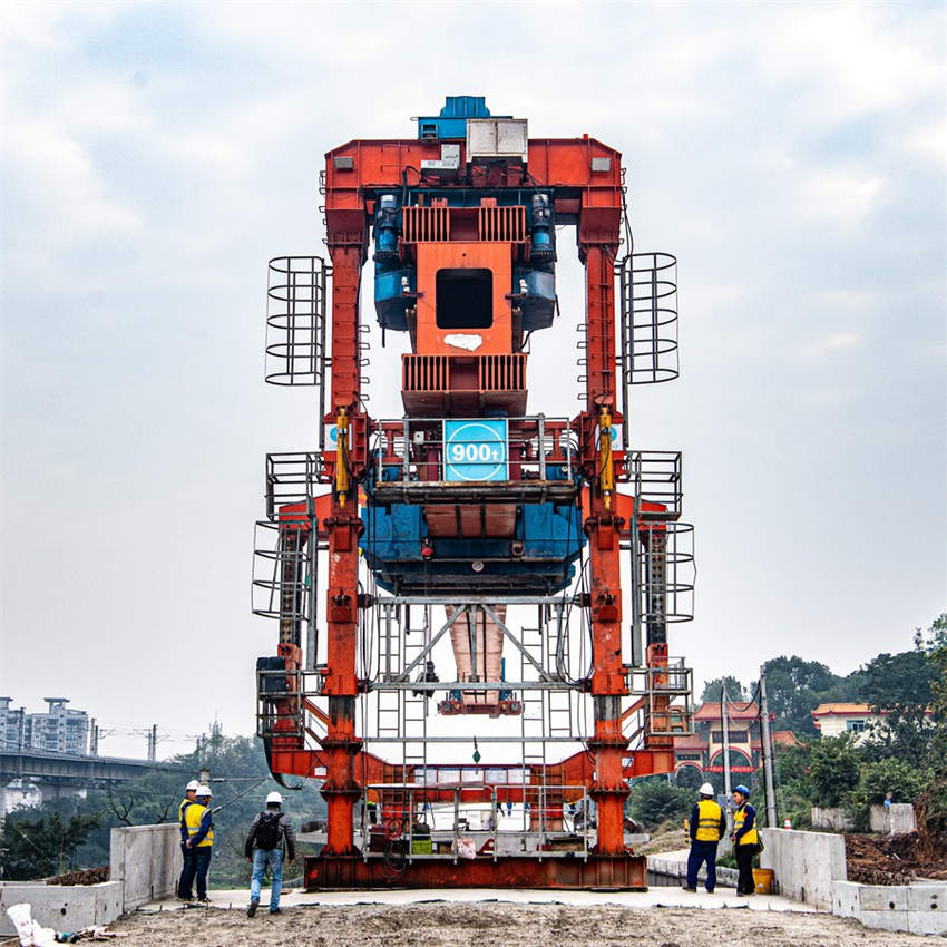 Constru??o da ferrovia de alta velocidade Chongqing-Kunming firma novos progressos