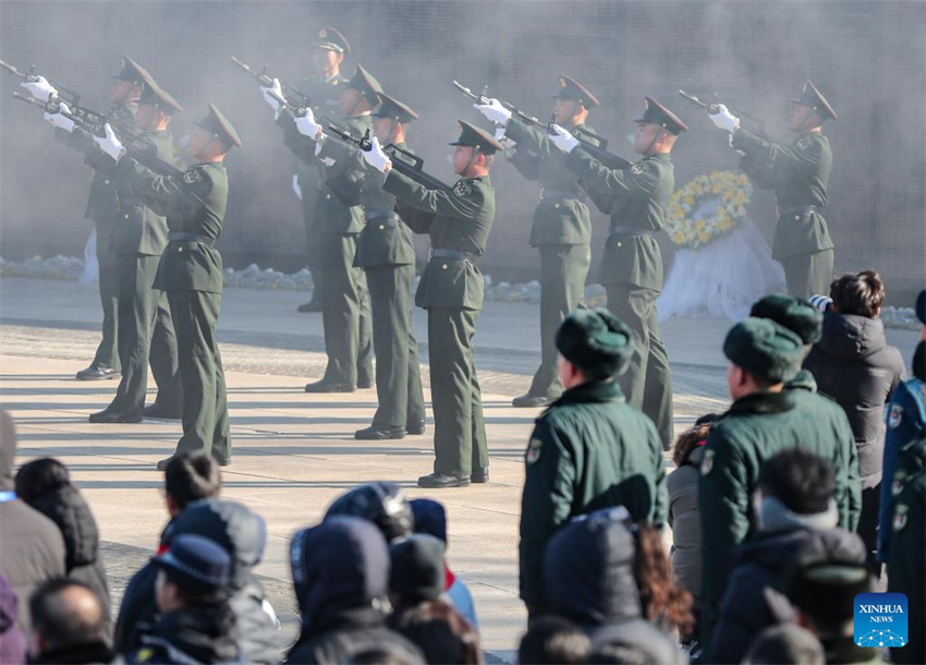 S?o enterrados em Shenyang restos mortais de soldados dos Voluntários do Povo Chinês retornados da República da Coreia
