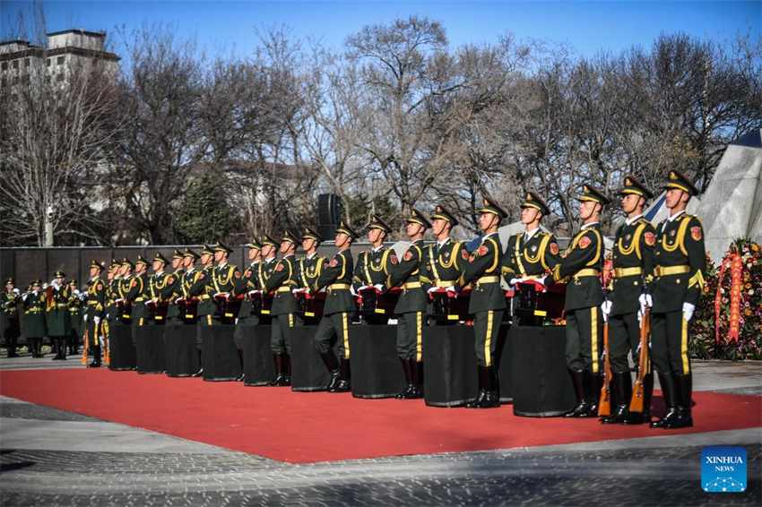 S?o enterrados em Shenyang restos mortais de soldados dos Voluntários do Povo Chinês retornados da República da Coreia