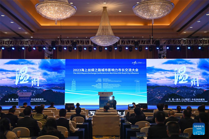 Wenzhou realiza conferência para promover intercambios entre cidades na Rota da Seda Marítima