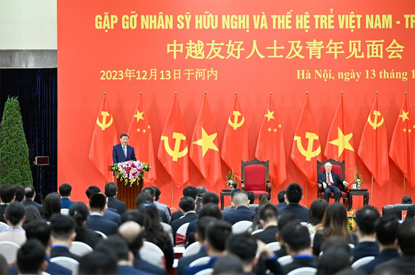 Xi Jinping diz que a base da amizade China-Vietn? está entre os dois povos e que o futuro será criado pelos jovens