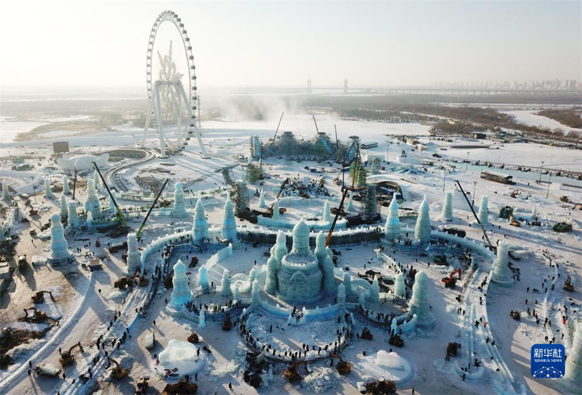 25o Mundo de Gelo e Neve de Harbin será aberto ao público