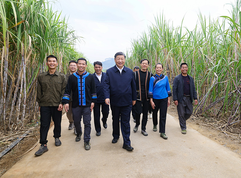 Xi Jinping pede que Guangxi escreva seu capítulo na moderniza??o chinesa