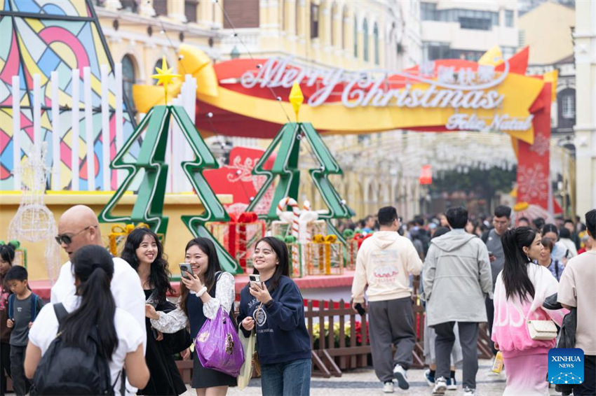 Eventos festivos destacam as celebra??es do Ano Novo em Macau