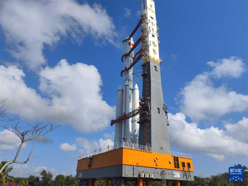 China em prepara??o para lan?amento da espa?onave de carga Tianzhou-7
