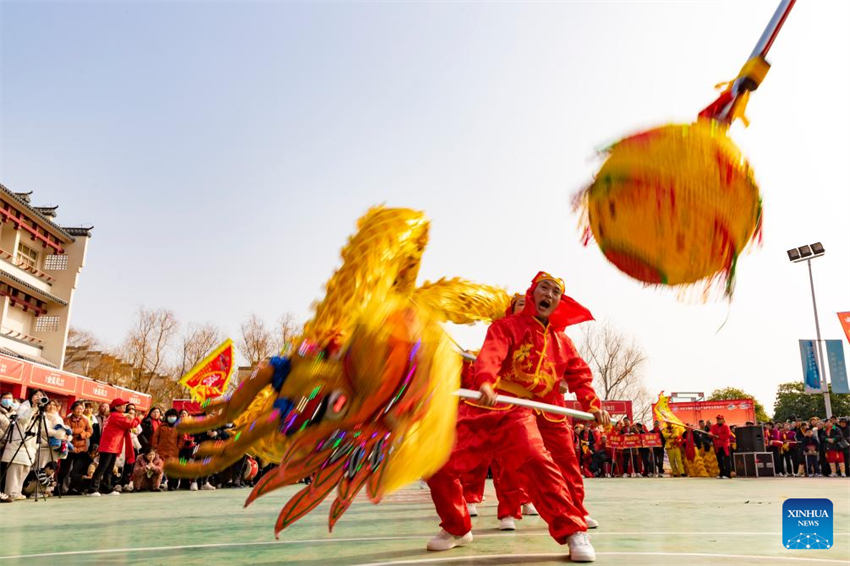 Celebra??es para o próximo Ano Novo Lunar Chinês s?o realizadas em todo o país