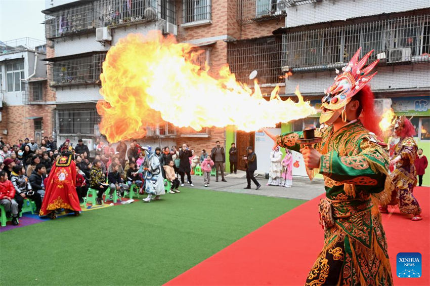 Celebra??es para o próximo Ano Novo Lunar Chinês s?o realizadas em todo o país
