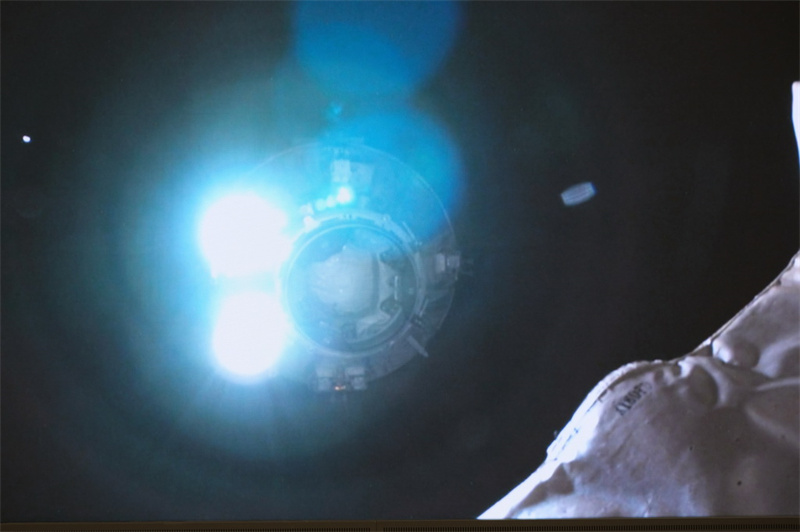 Cargueiro espacial Tianzhou-7 acopla com sucesso no módulo central da esta??o espacial Tiangong