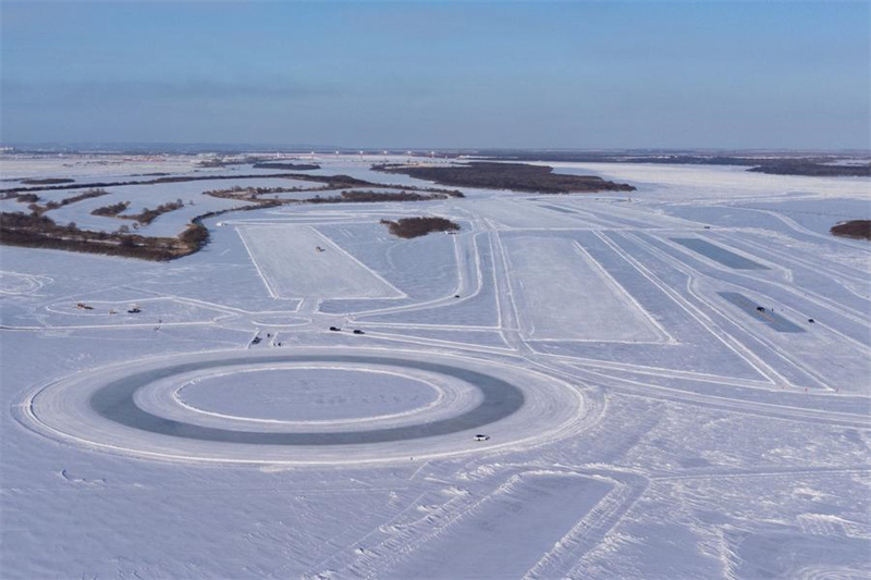 Heihe: nordeste da China registra aumento de testes automobilísticos em condi??es de neve