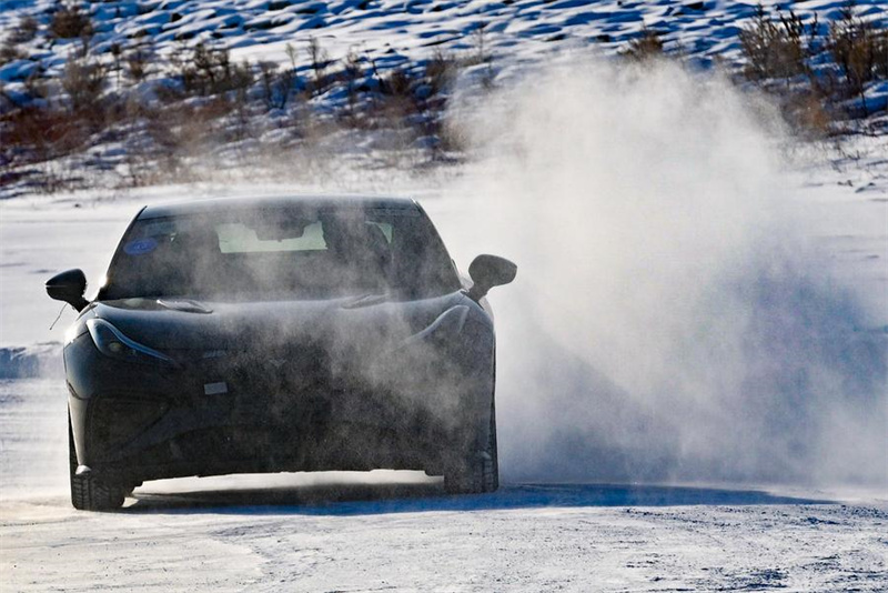 Heihe: nordeste da China registra aumento de testes automobilísticos em condi??es de neve