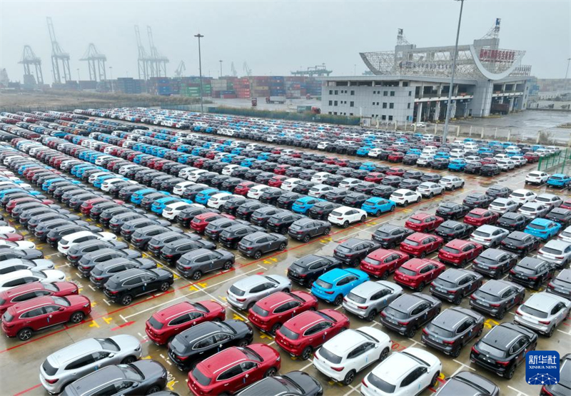 Galeria: província de Fujian torna-se importante canal de exporta??o de veículos ro-ro