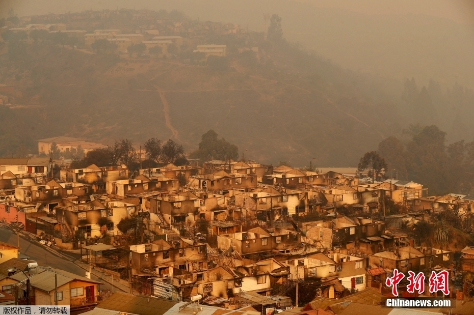Incêndios florestais deixam 46 mortos e rasto de destrui??o em regi?o turística do Chile