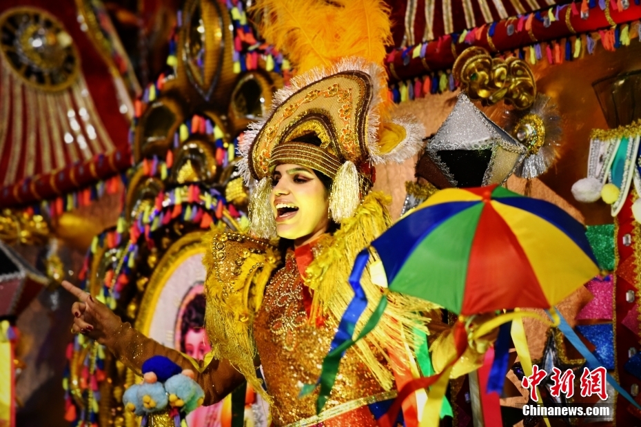 Brasil: escolas de samba campe?s desfilam no Carnaval de S?o Paulo