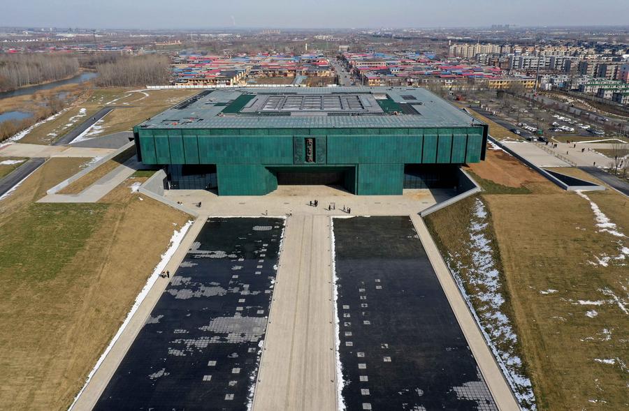 Novo edifício inaugurado no sítio arqueológico da capital da dinastia Shang da China