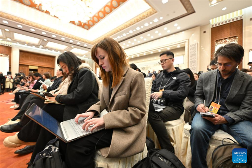 Legislatura nacional da China realiza entrevista coletiva antes da sess?o anual