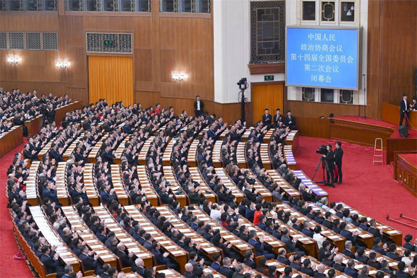 Principal órg?o consultivo político da China realiza reuni?o de encerramento da sess?o anual