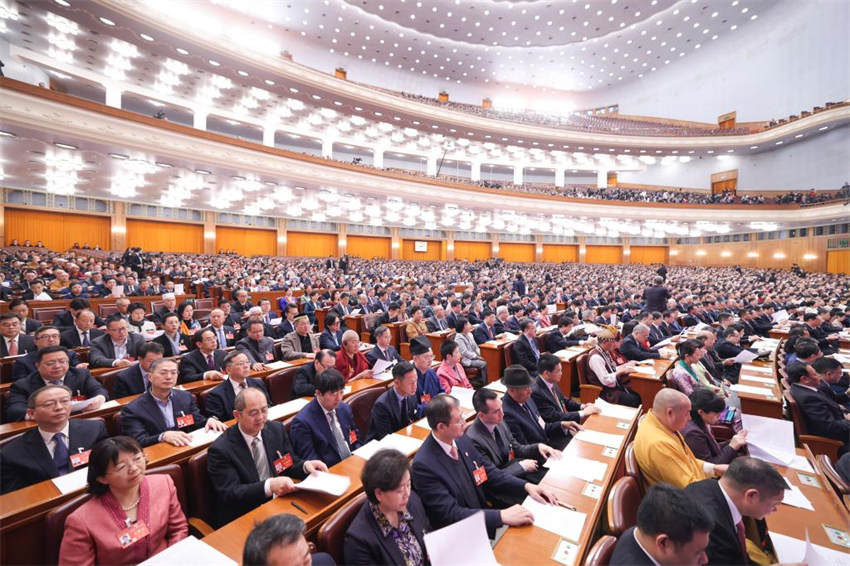 Principal órg?o consultivo político da China realiza reuni?o de encerramento da sess?o anual