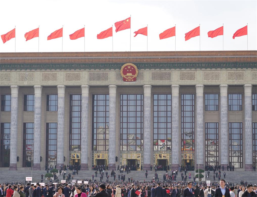 Legislatura nacional da China realiza reuni?o de encerramento da sess?o anual