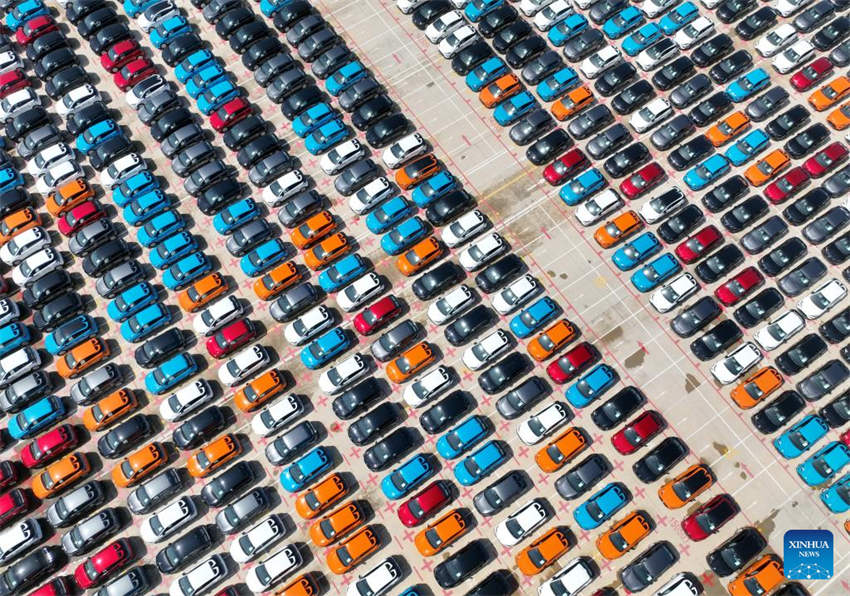 Fujian registra a maior carga única de veículos de exporta??o