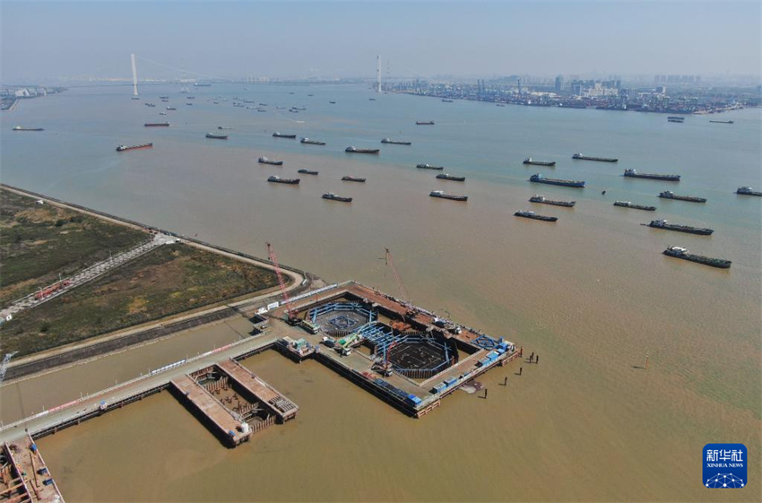 Galeria: constru??o do canal Shiziyang na Grande área da Baía Guangdong-Hong Kong-Macau