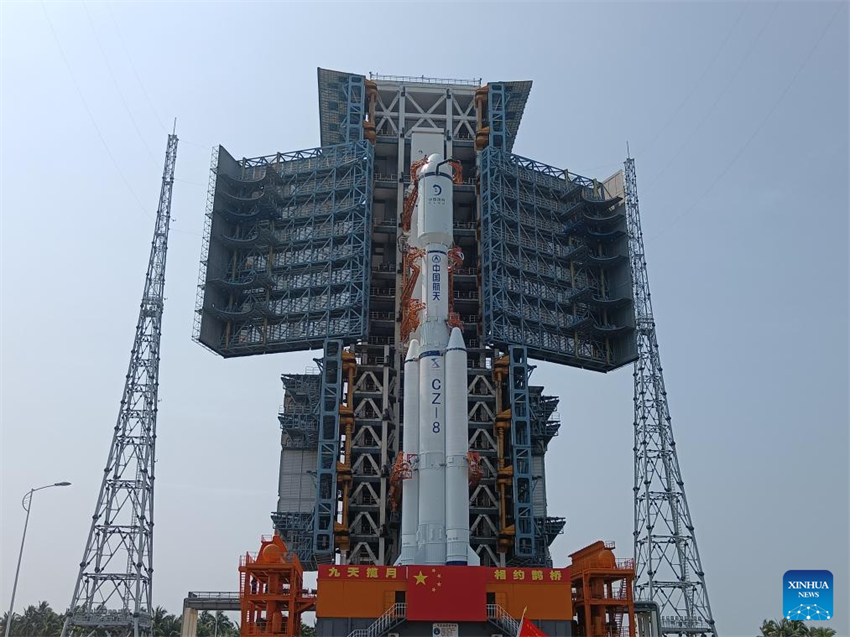 China se prepara para lan?ar o satélite de retransmiss?o Queqiao-2