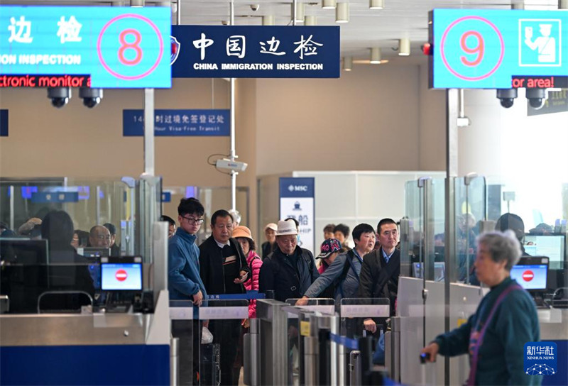 Porto Internacional de Cruzeiros de Tianjin registra recupera??o do turismo